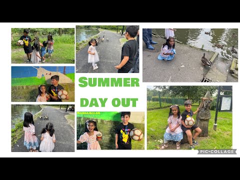 SUMMER Day out with kids || Kids having fun in the park #memorieswithkainaat 