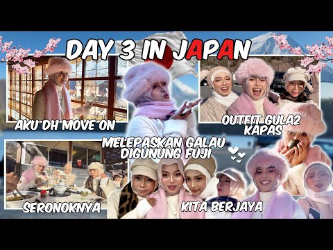 LEPASKAN GALAU DI GUNUNG FUJI❗️ AISYAH, ASSLAH & SOFIE TAHUN BARU DI JAPAN