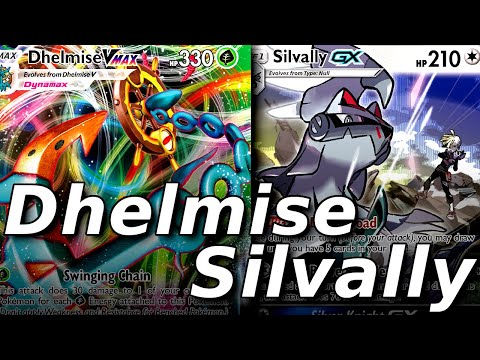 NEW Dhelmise Vmax & Silvally GX Snipe the Bench! | PTCGO Deck Profile - Shining Fates
