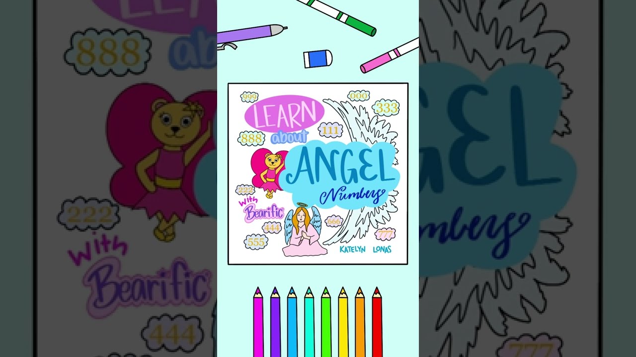 Design a Book Cover about Angel Numbers | Bearific Books