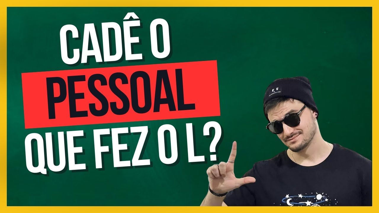 O que aconteceu com os YOUTUBERS que FIZERAM O L?
