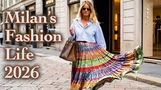 Street Style Italy August 2026: Beautiful People Wear the Most Beautiful Clothes. Unique Milan Style
