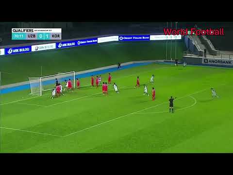 AFC U17 Qualifiers 2023 Group J || Uzbekistan 3-2 Korea Republic