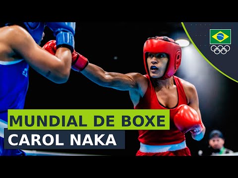 MUNDIAL DE BOXE FEMININO 2023 - Carol Naka (50kg) vence Yana Burym (Belarus) na estreia