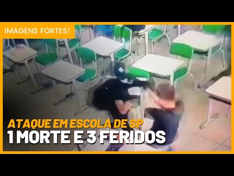 Adolescente de 13 anos mata professora e fere outras pessoas em escola na capital paulista