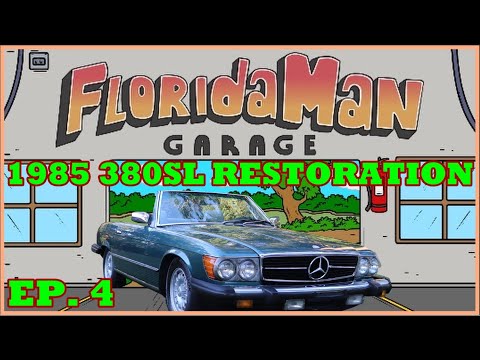 Car Restoration-1985 380SL R107 Restoration- Part 4- Install Suspension/Brakes/Flex Discs