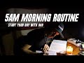 5AM Christian Guy Morning Routine | Peaceful + Productive Morning