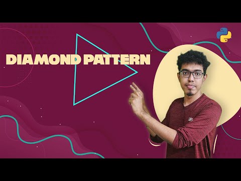 41 Diamond Pattern Python Malayalam Tutorial For Beginners