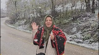 YOLDA KALDIK KAR YAĞIYOR ‼️‼️