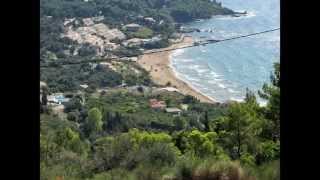 preview picture of video 'Corfu Βest Beaches Map / Photos - Κέρκυρα. Kαλύτερες Παραλίες / Χάρτης'