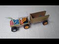 How To Make Matchbox Tractor At Home Diy Mini Tractor Trolley Project