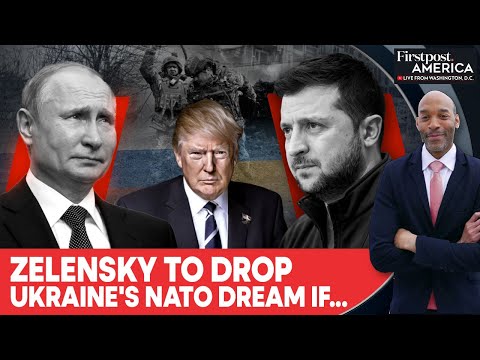 澤倫斯基放棄烏克蘭的北約夢！川普警告「第三次世界大戰」一觸即發？| Firstpost America | N18G (Zelensky Drops Ukraine's NATO Dream as Trump Warns World War III | Firstpost America | N18G)