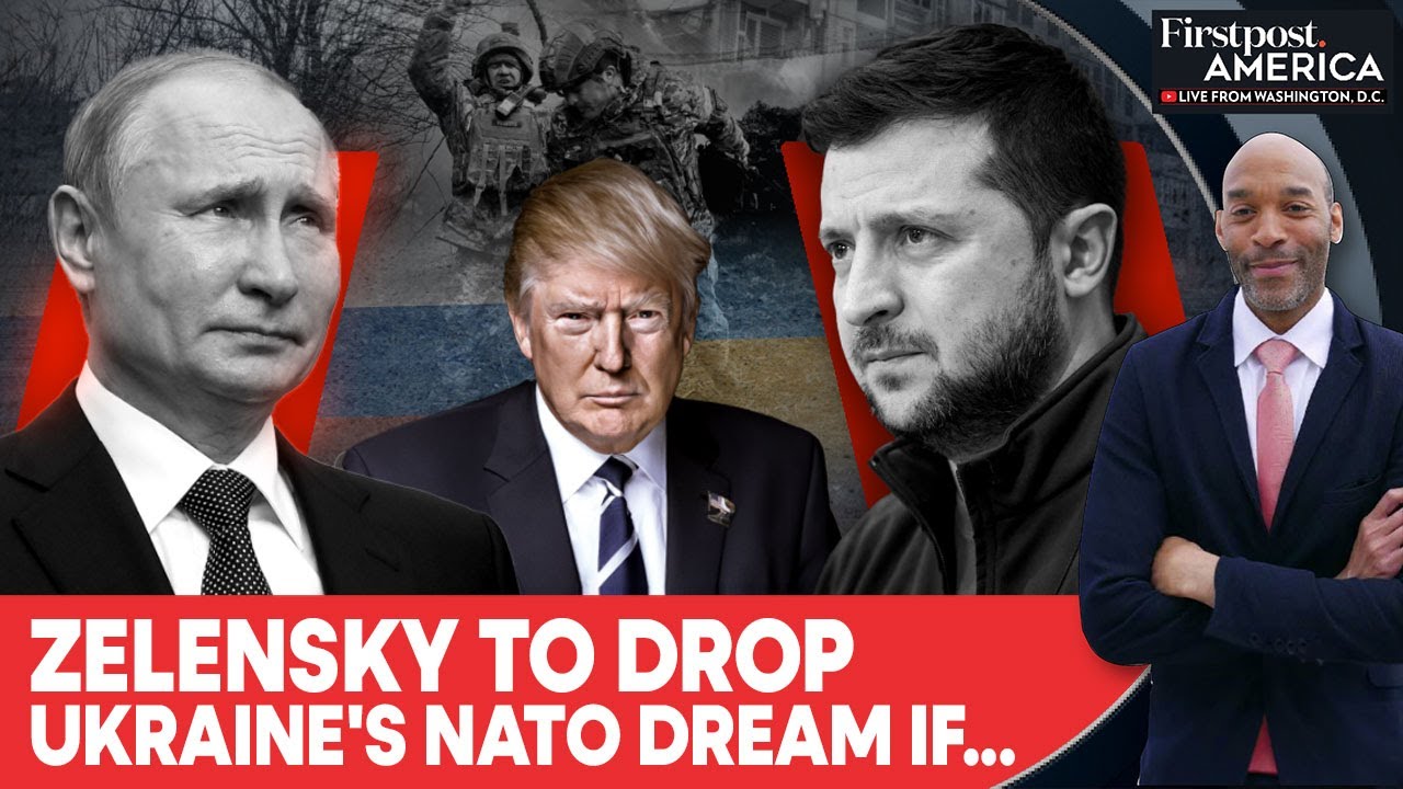 Zelensky Drops Ukraine's NATO Dream as Trump Warns World War III | Firstpost America | N18G