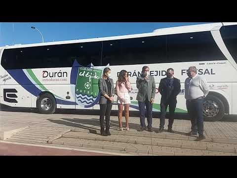 Presentación Autobús Durán Ejido Futsal