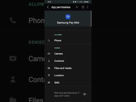 Stop Samsung Pay  in Any Samsung Mobile