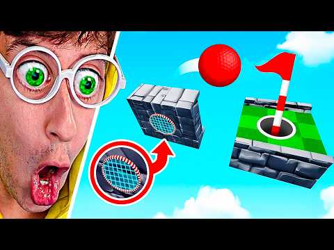 I DON'T UNDERSTAND ANYTHING ⛔ HOYO TROLL vs BROTHER 😂⛳! (Golf it impossible) #3 - TEKENDO