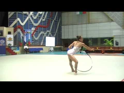 MAGDALENA BOZHILOVA (Hoop)-2017 NT "J. Shishmanova" (Seniors-Qualifications-Hoop+Clubbs)