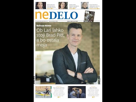 Na boljših straneh tedna ... Boštjan Romih