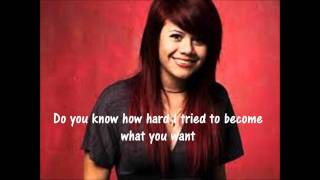 Allison Iraheta-Scars lyrics