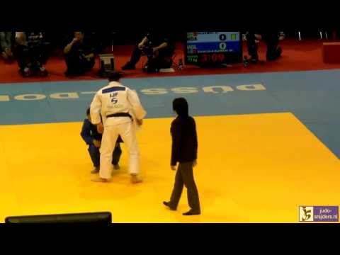 Judo 2014 Grand Prix Dusseldorf: Oleinic (MDA) - Sanjaasuren (MGL) [-73kg]