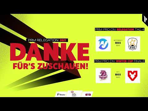 Prime League 2021 - Pro Division - Relegation - LB Runde 1