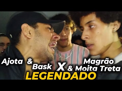 (PEGOU FOGO ESSA FINAL 😨🔥😱) Magrão e Moita Treta x Bask e Ajota