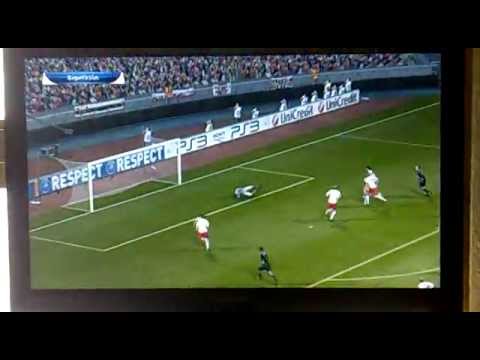 Gol de Xumetra (Elche) en la Champions League =)