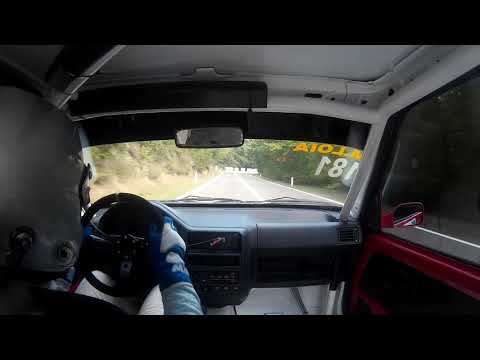 Massimiliano Loia Peugeot 106 rallye RS 1400 47° Cronoscalata della Castellana 2019