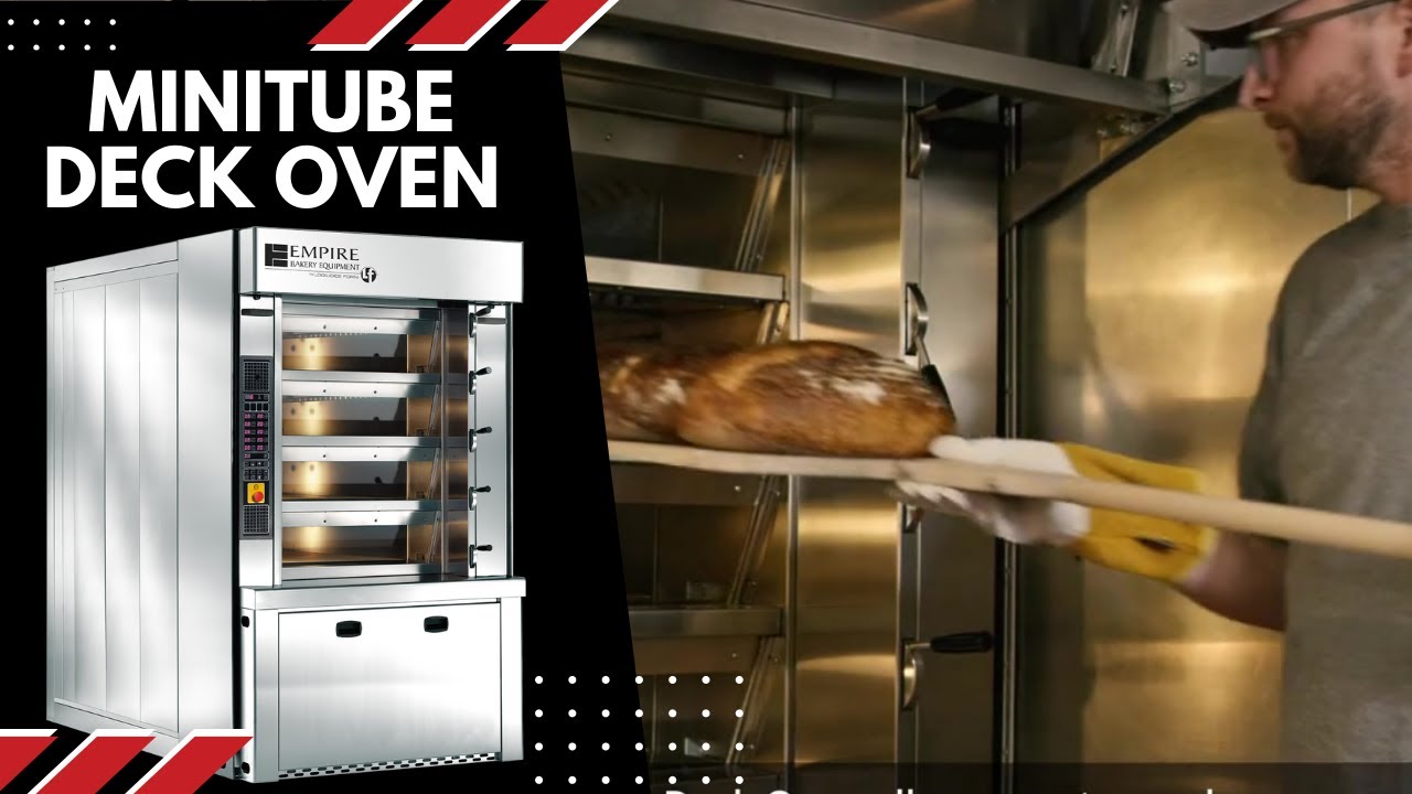 Minitube Stone Hearth Deck Oven