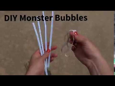 DIY Monster Bubble Maker