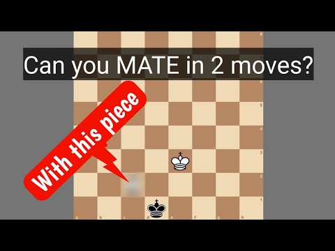 Chess mate in 2 :Video-001 #chess #LogicPuzzles #MathRiddles #BrainTeasers #ShapePuzzles #chess  #IQ