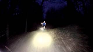 preview picture of video 'night time mountain bike ride in dundas valley part 1-GO PRO HD'
