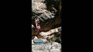 Video thumbnail of El techo de Bob, 7a. Xixona