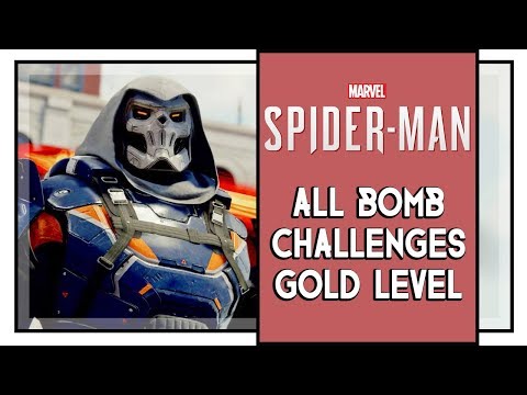 Marvel's Spider-Man All Taskmaster's Bomb Challenges Ultimate Level Walkthrough