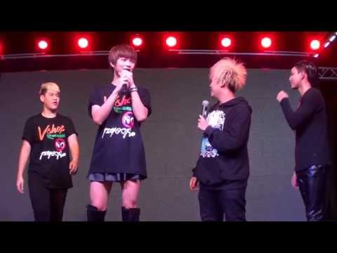 140426 [2/3] V-Shop cover K-POP - Talk @Hello! Korea 2014