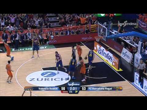 Resumen (J9, Liga Endesa 12-13) Valencia Basket 81 - FC Barcelona Regal 78