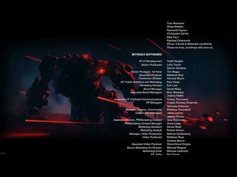 Wolfenstein: The New Colossus End Credits + Heavy Metal Music