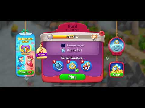 Fishdom 💣💣Level - 11526🏆🏅 11527(HARD) 🏆🏅 11528 🏆🏅 11529(SUPER HARD)🏆🏅 11530💣💣