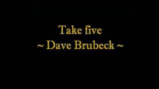 Take Five   Dave Brubeck long version   YouTube
