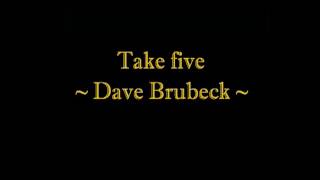 Take Five   Dave Brubeck long version   YouTube