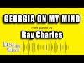 Ray Charles - Georgia On My Mind (Karaoke Version)