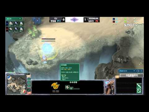 [0413] Bong(CJ) vs sOs(WOONJIN) PvP 2SET Akilon Wastes -Stracraft 2,esportstv