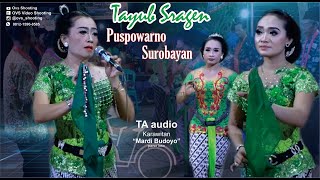 Download lagu JOGET TAYUB SRAGEN, PUSPOWARNO -  SUROBAYAN, Mak Sum, Lastri Cilik, Wartini, Karawitan Mardi Budoyo mp3