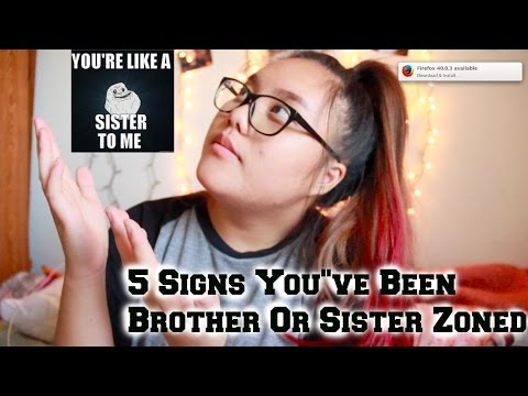 5 Ways You Know You've Been Brother Or Sister Zoned | Precious Xiong