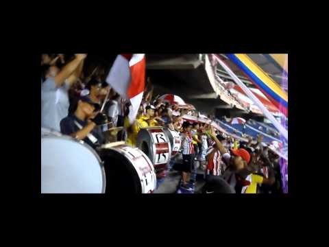 "FRBS JUNIOR VS PUTION - BORRACHO Y LOCO" Barra: Frente Rojiblanco Sur &bull; Club: Junior de Barranquilla