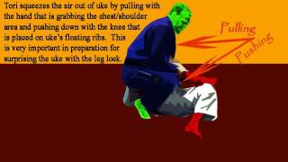 Jujitsu waza - Yoko shiho gatame to Hiza hishigi juji gatame