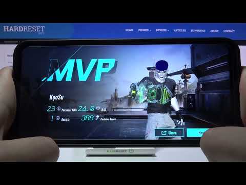 Тест мощности NOKIA XR20 в Cyber Hunter