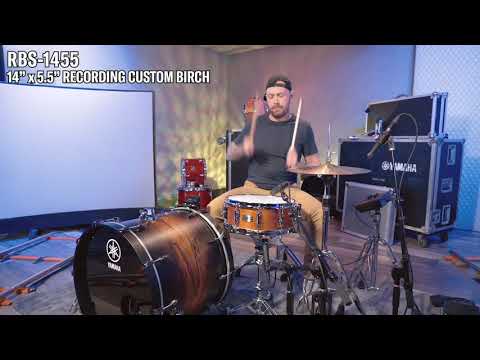 Yamaha Maple 14” x 5.5” Vs. Birch 14” x 8” Snare Drum Comparison