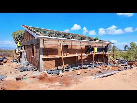 Lewa 3-Zimmer-ISSB-Haus – Baufortschritt: Zu 70 % fertiggestellt! (Teil 2)