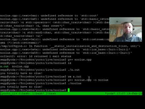 Live Coding with Yocto Project #11: Getting started with C/C++ development.